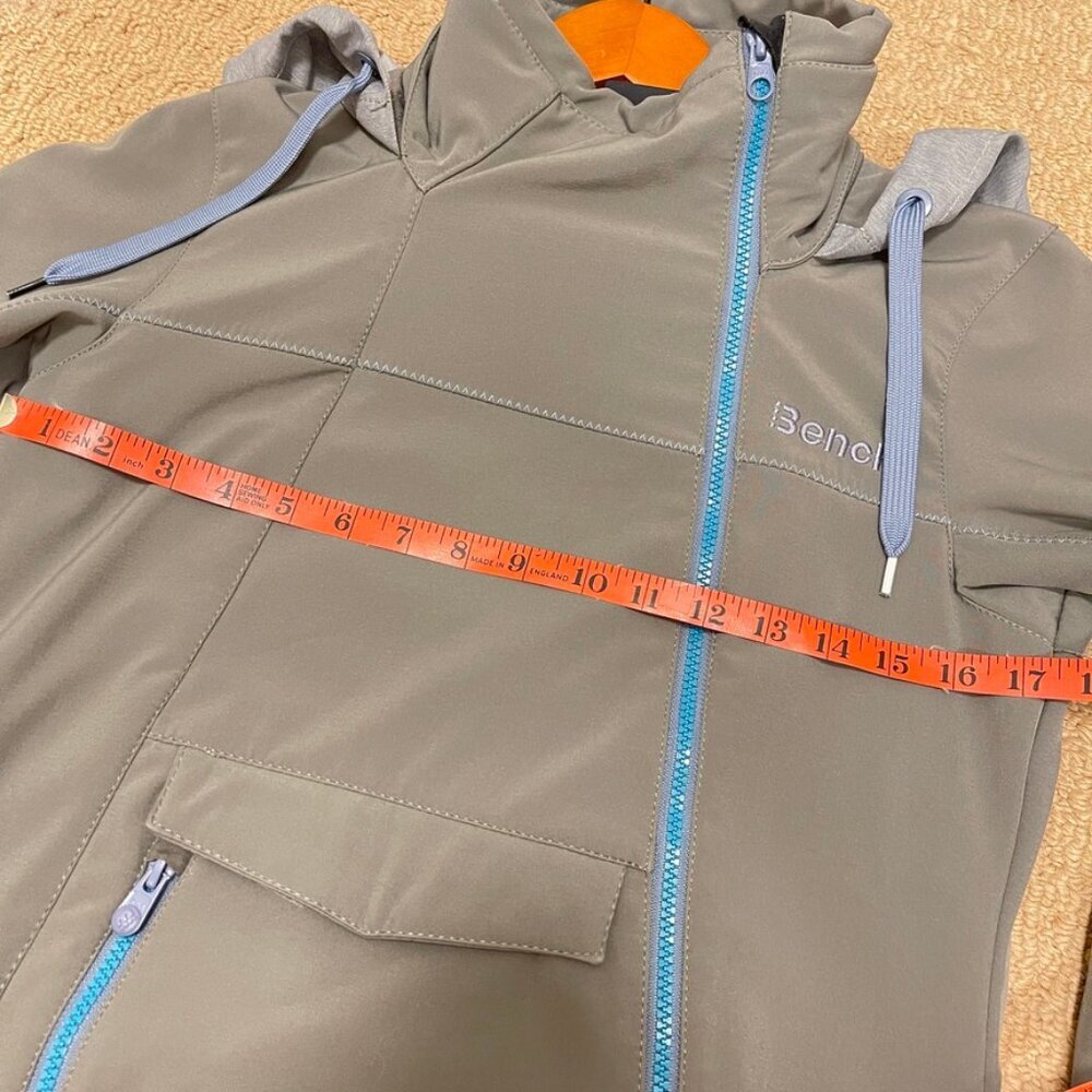 Bench Zip-Up Collared Rain Grey - S - Picture 14 of 15